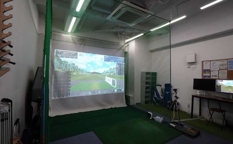室内ゴルフ練習場　スマートショット新宿　２号室（IN）