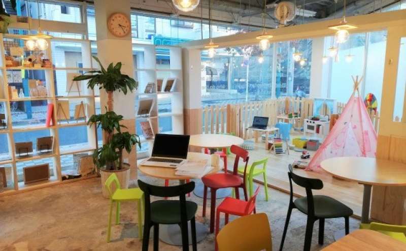 キッズスペース、授乳室もあります。