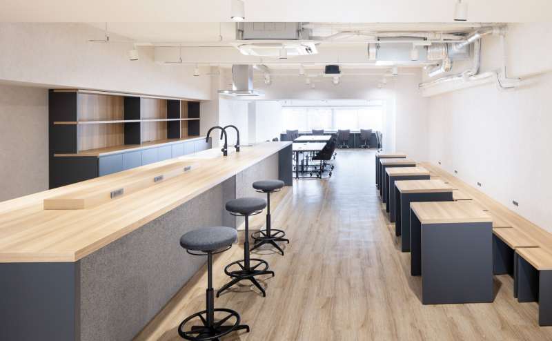 キッチンスペース。ご自由にお使いいただけます。