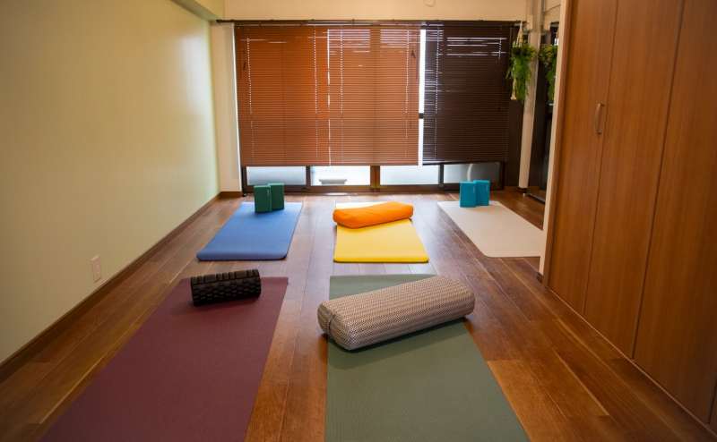 お部屋です（ヨガ・フィットネスでのご利用イメージ）。