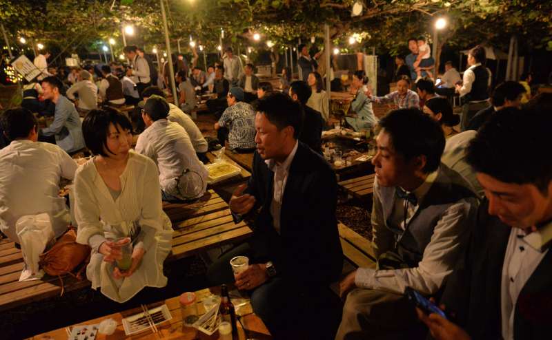 ナイトパーティーの様子