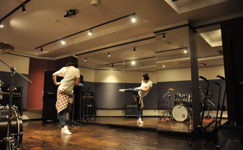 ダンス練習の様子