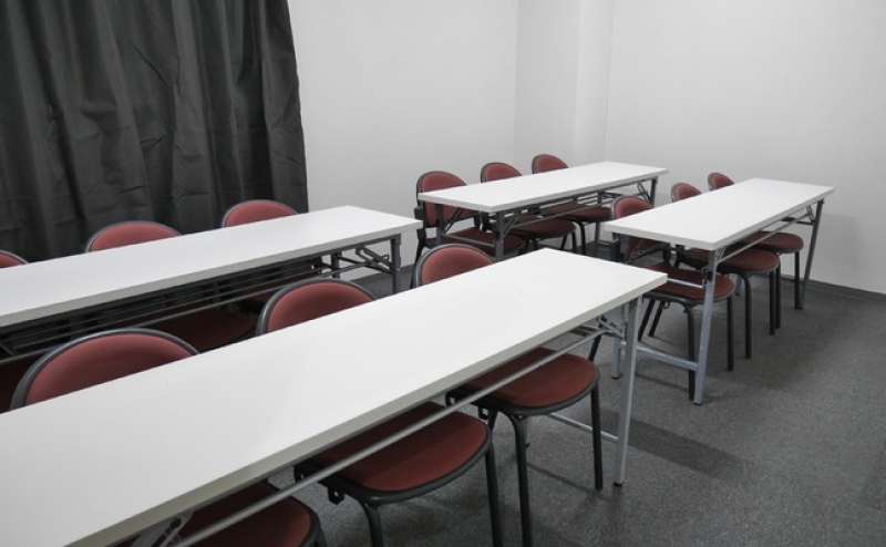 落ち着きのあるこじんまりしたスペースなので少人数レッスンにも最適です