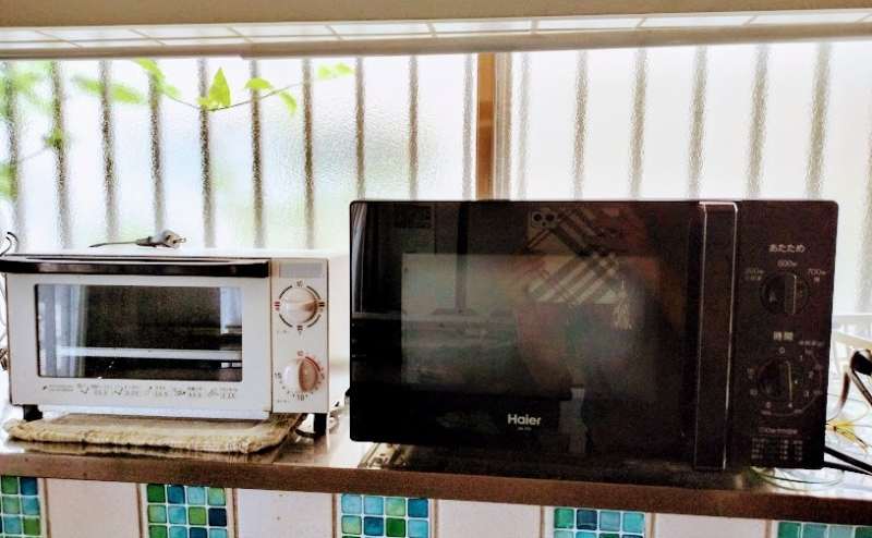 【無料備品】電子レンジ、トースター