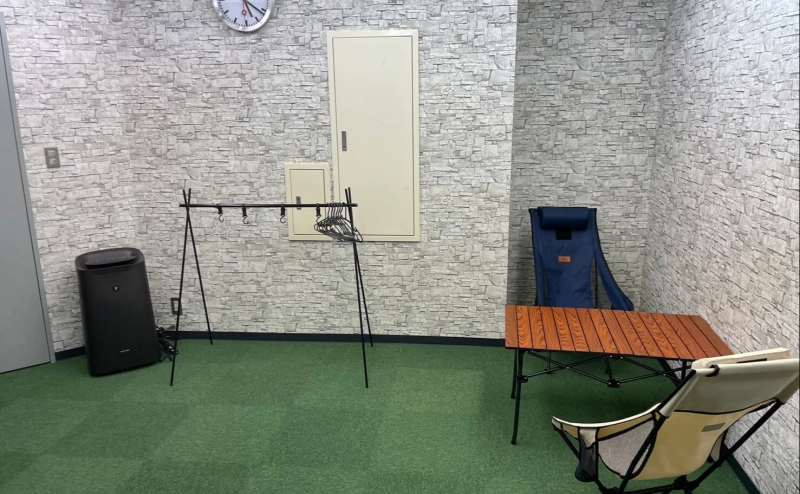 空気清浄機を配置しています。