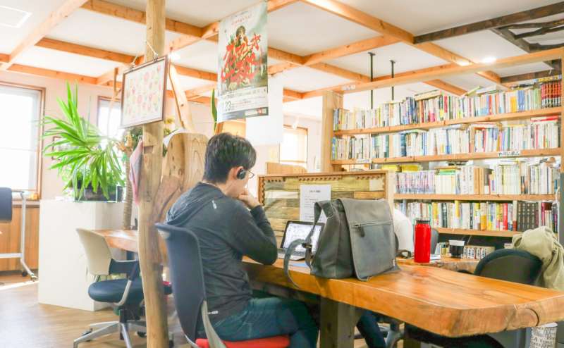 広々としたスペースの必要な作業に