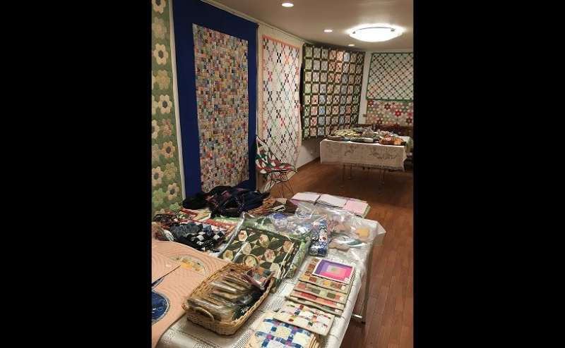 パッチワークの展示会