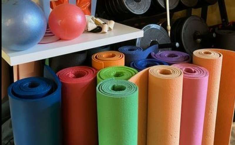 ヨガマットも使い放題！