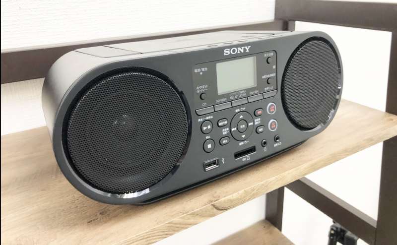 CD・ラジオプレイヤー（SONY）