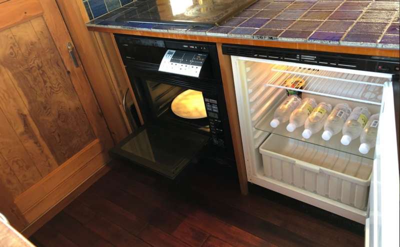 ビルトイン冷蔵庫、オーブンレンジ