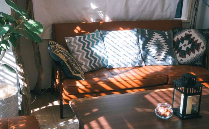 オシャレなインテリアに囲まれて