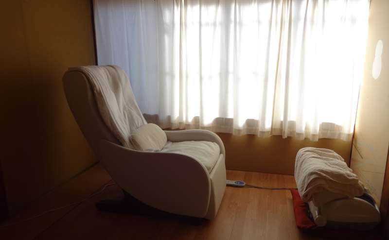 ２階も自由利用です。マーッサージ機あります。