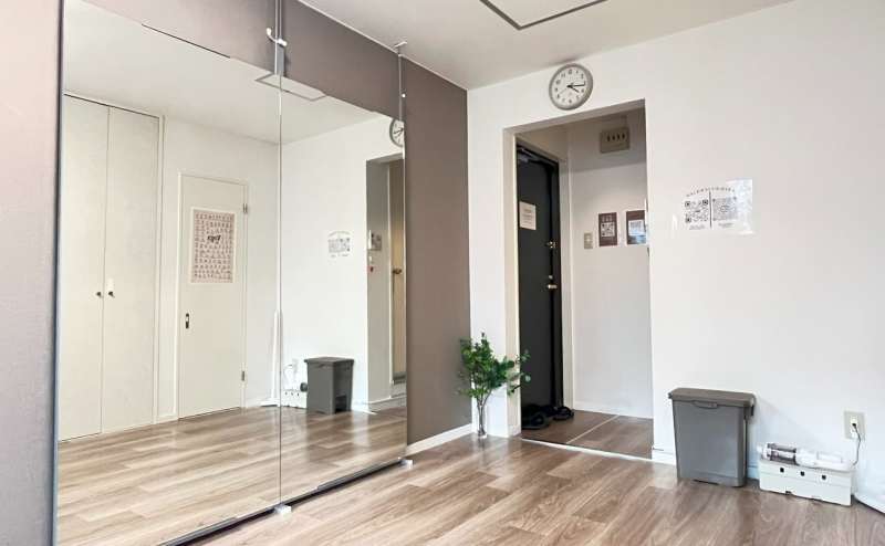 フリースペースでヨガ・軽いダンス・ストレッチ・筋トレ・整体などに♪