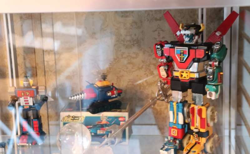 ショーケースには昔懐かしいあのオモチャも！