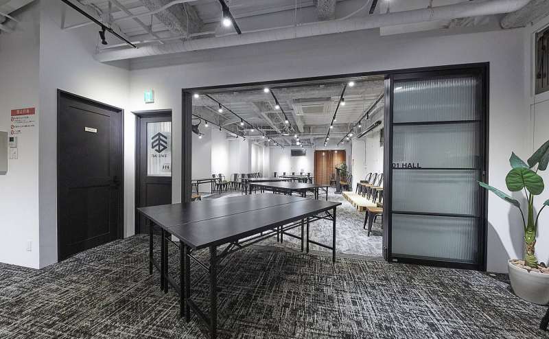 Lounge+HALL：半立食形式 - TIME SHARING 五反田Ⅰプラザスクエアビルの写真