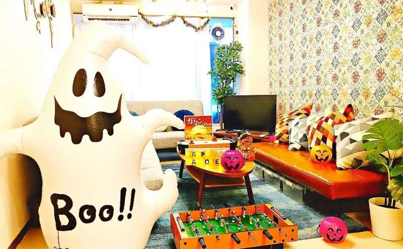 レンタルスペース 【新宿西口駅徒歩5分】 駅近 好立地 格安 可愛いお部屋 窓あり ミニキッチン 飲食可 無料Wi-Fiなど設備充実/パーティ 女子会 撮影会 映画鑑賞 会議/Sharebaco西新宿