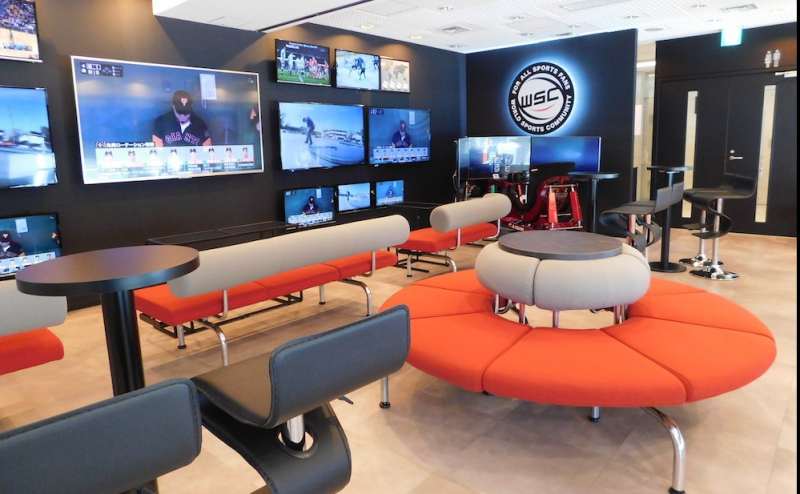 愛知 名古屋市 丸の内 地下鉄名城線 久屋大通り駅 レンタルスペース WSC SPORTS LOUNGE