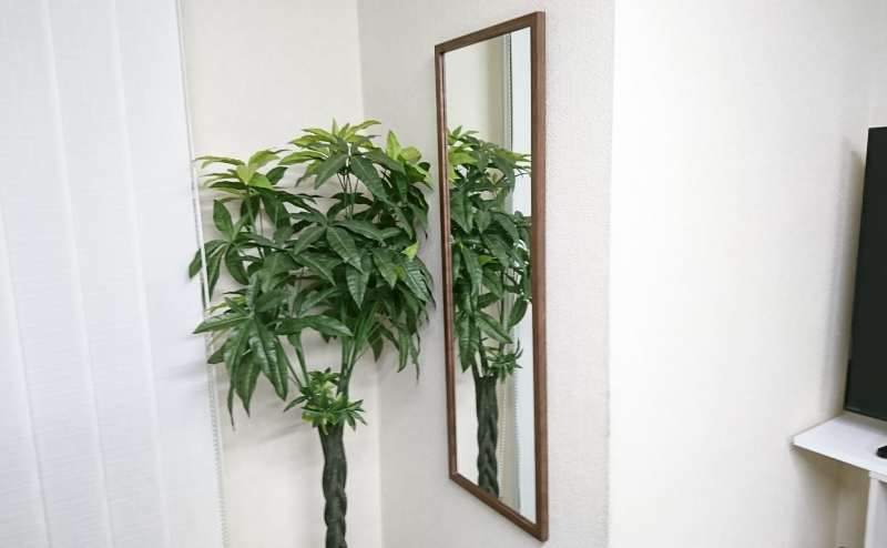 姿見鏡。着付けや控室利用の衣装チェックに人気です。