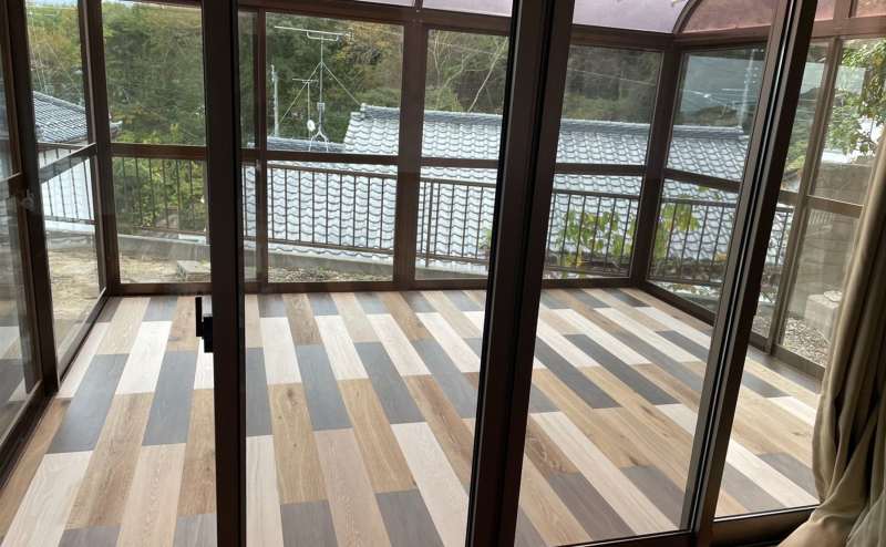 6畳の広々サンルーム