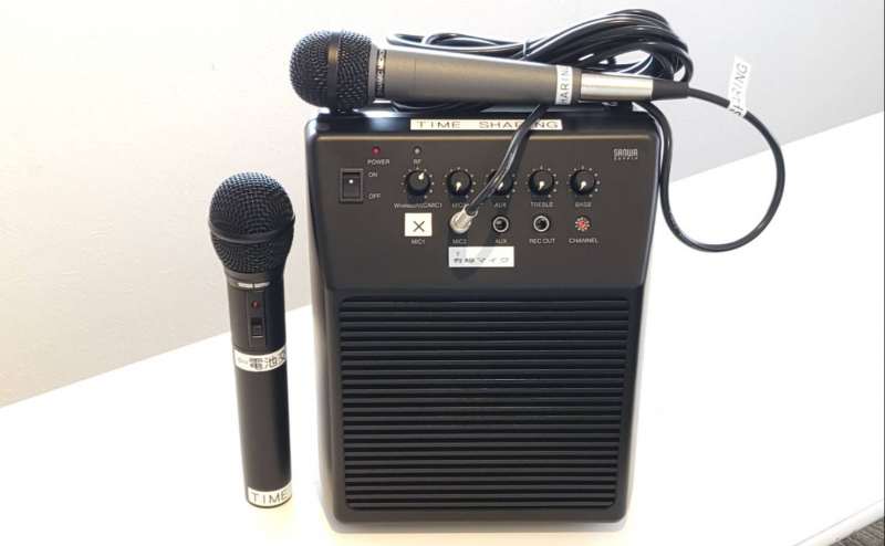 マイクセット（無線1本＋有線1本） - TIME SHARING 四谷9Bの写真