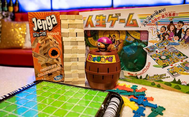 ゲーム類も無料貸し出し