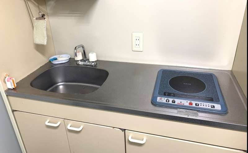 執務室と同じフロアにミニキッチンもございます。