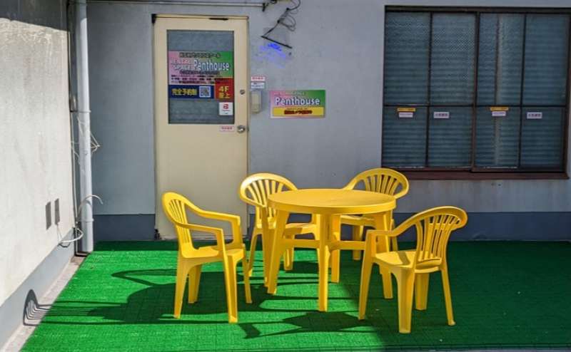 スペース入り口です。