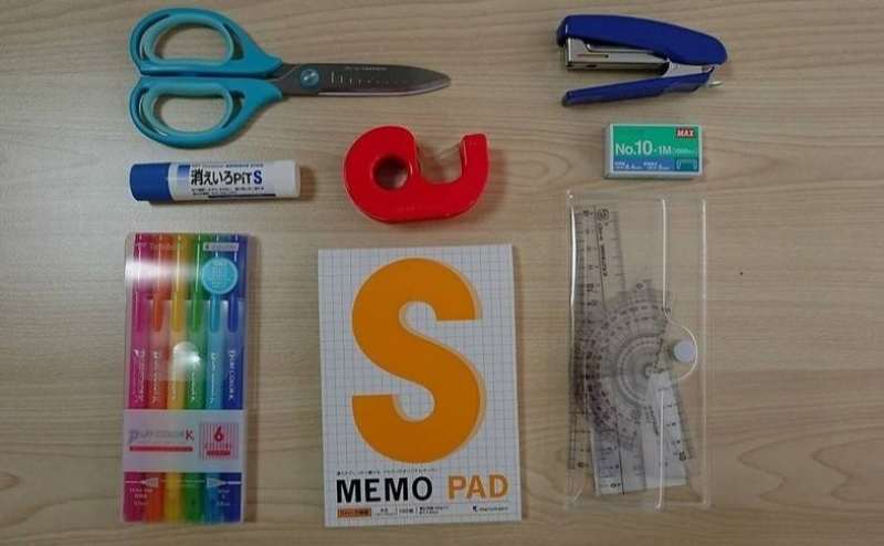 文房具も各種取り揃えております。ご自由にご利用ください