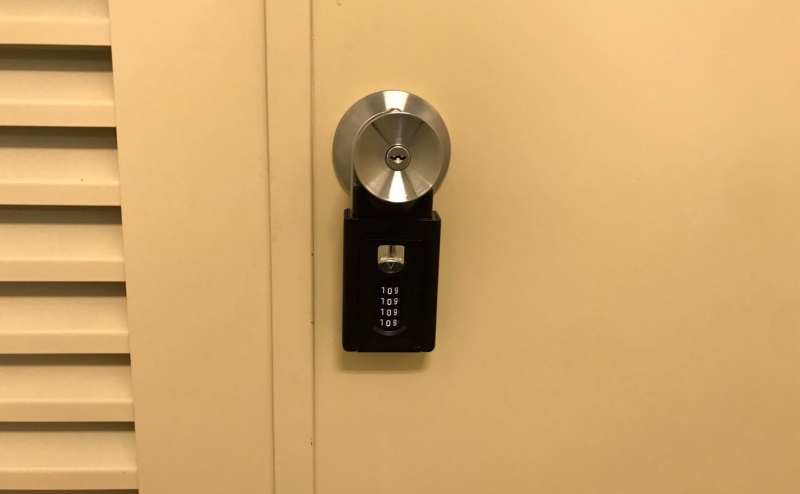 キーボックスから鍵を取出します - TIME SHARING 蒲田 第二美須ビルの写真