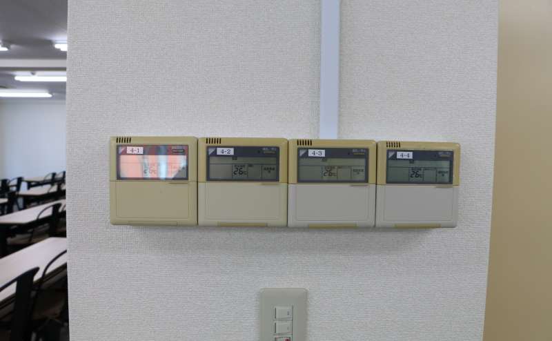 空調は室内に全部で6つあるので、細かく室温調整が可能です。 - TIME SHARING 蒲田 第二美須ビルの写真