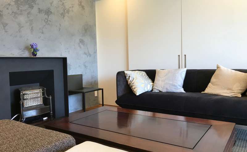 仕切りを閉めれば2つの部屋に早変わり