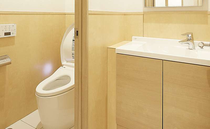 女性用お手洗い - TIME SHARING 四谷9Bの写真