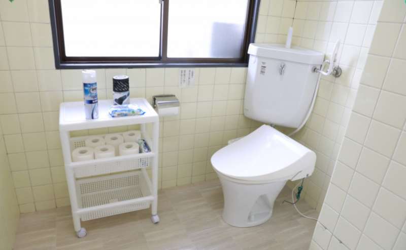 トイレの清掃には特に気を配っております。安心してご利用ください