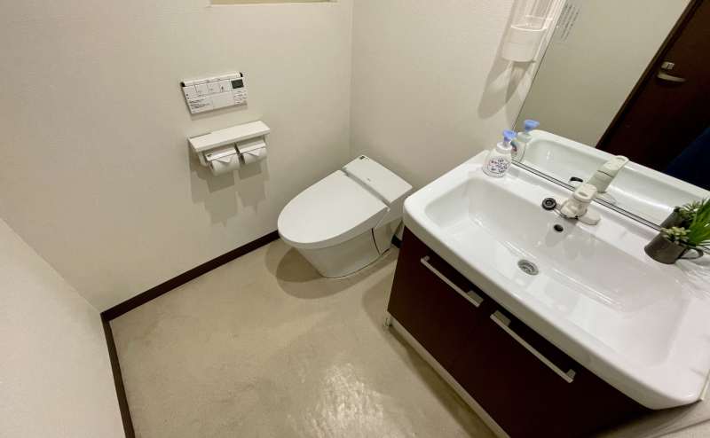 【女性トイレ（個室×1）】 - TIME SHARING 四谷防音ルーム7Cの写真