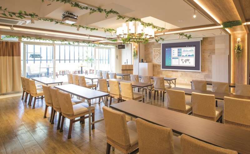 会議室利用やセミナー＋懇親会などにもご利用いただけます。