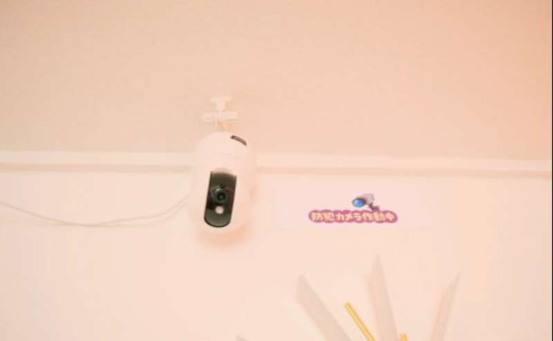 防犯カメラを設置しております