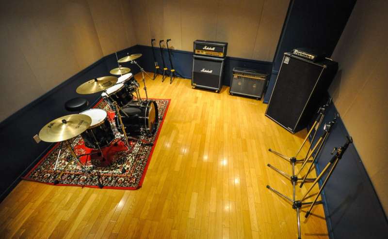 スタジオです。