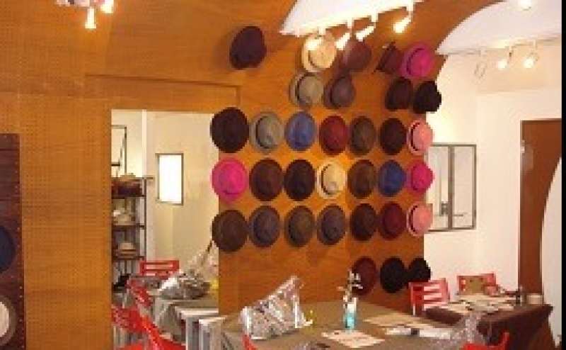 ２階有孔ボード