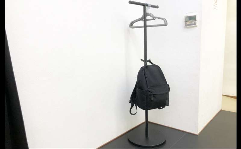 ハンガーラック（ハンガー5本）