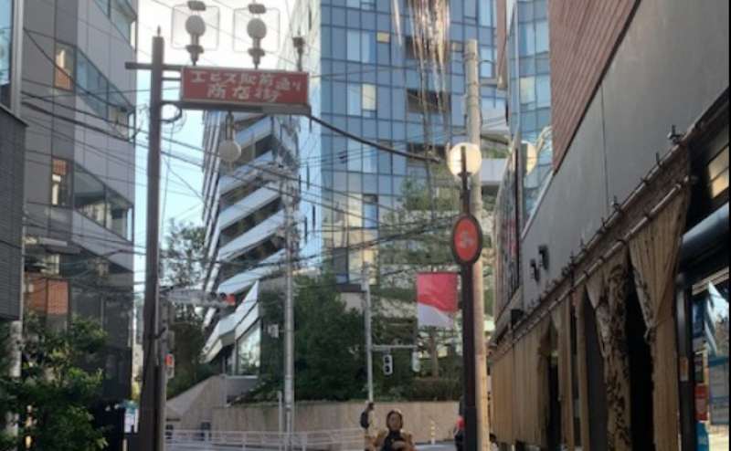 【女性専用トレーニングスペース】【恵比寿駅】徒歩4分 駅近☆完全個室☆隠れ家ジム☆清潔 安心 Wi-Fi等設備充実 間接照明 トレーナー利用可 定員2名/Women’s Studio Flügelのアクセス3