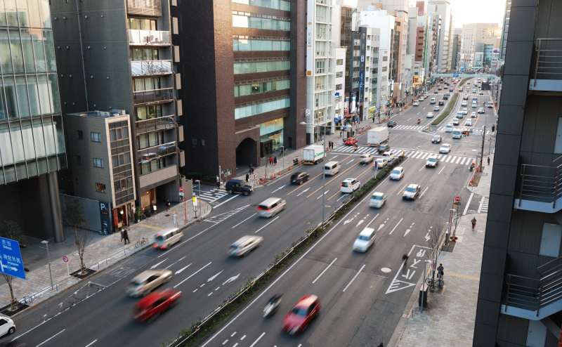 ルーフバルコニーからの眺め