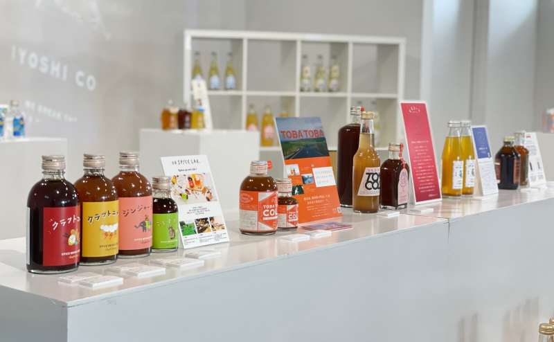 各種クラフト類もカフェメニューとして提供可能です。