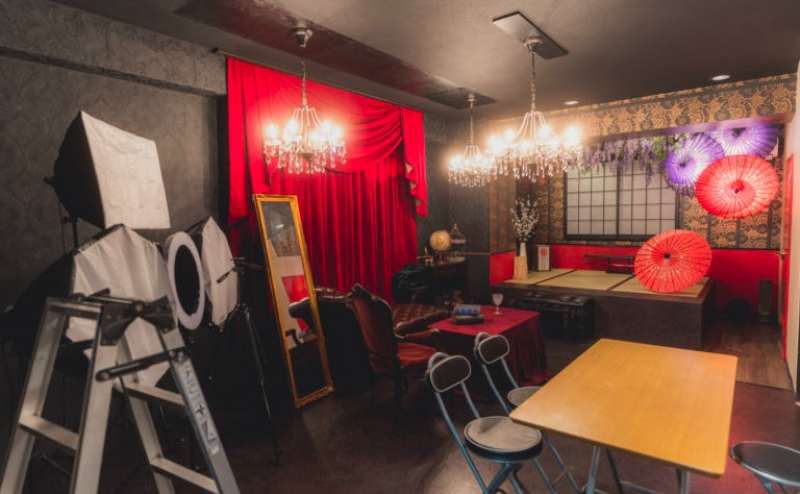 広々としたスペースを格安でご利用いただけます。ひとつのスペースで4つの個性的なシチュエーションが楽しめます