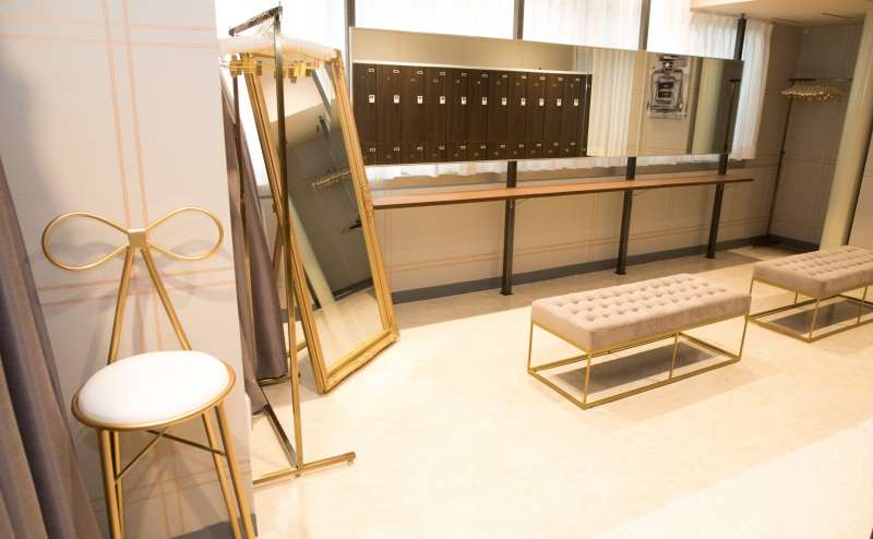 Classy Lessons銀座スタジオ更衣室１