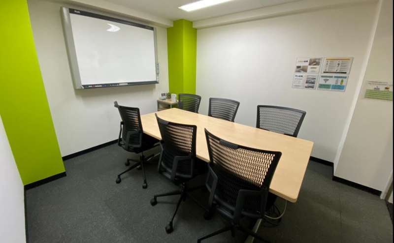 【赤坂見附駅徒歩2分】＜Room201＞期間限定特別価格！MAX6名：個室/駅チカ/平日受付常駐/無料Wi-Fi/24時間利用可