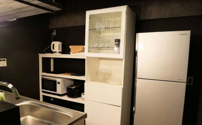キッチンスペースにある設備は全て無料でお使いいただけます！