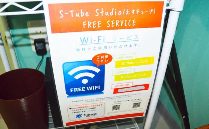 Wi-Fi完備。Youtubeからの出力もOKです