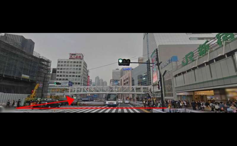 レンタルスペース 新宿【ラピス】最大8～14名収容 南口すぐの貸し会議室のアクセス1