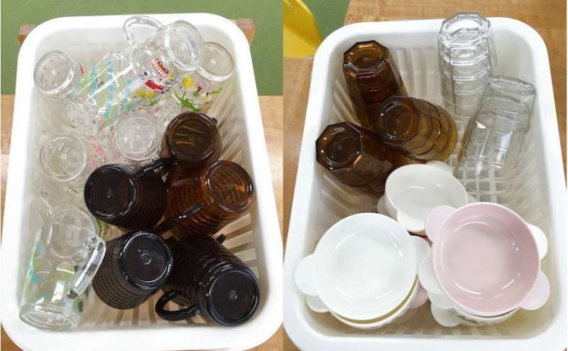 食器やコップ、カトラリーも豊富にご用意しています