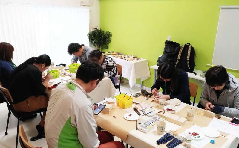 渋谷 貸し会議室で教室を実施している様子